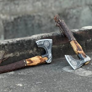 Ornate Norse Battle Axe