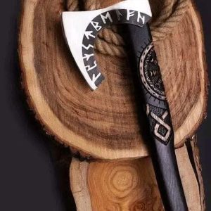 Black Long Handle Forest Axe