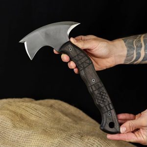 Vintage Style Axe with Ornate Head