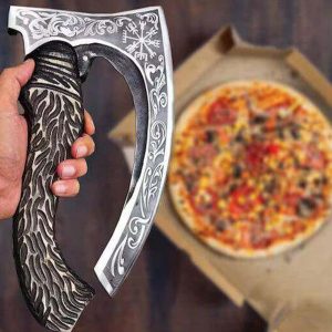 Engraved Brown Handle Heritage Axe